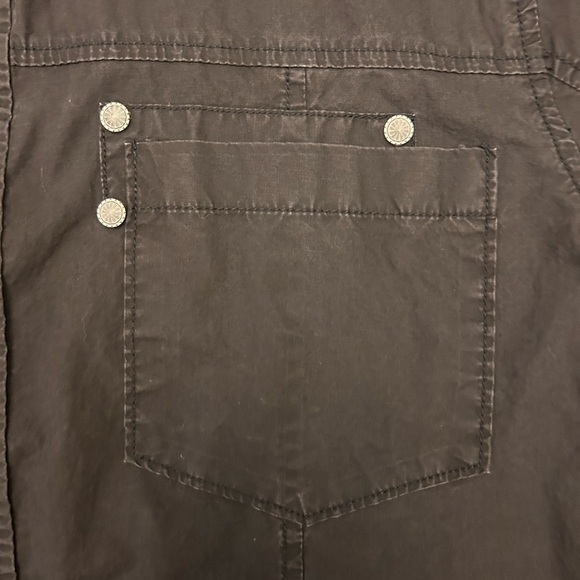 7 Diamonds Black Casual Button Down Cotton Shirt with Classic Collar Size L - Picture 4 of 11